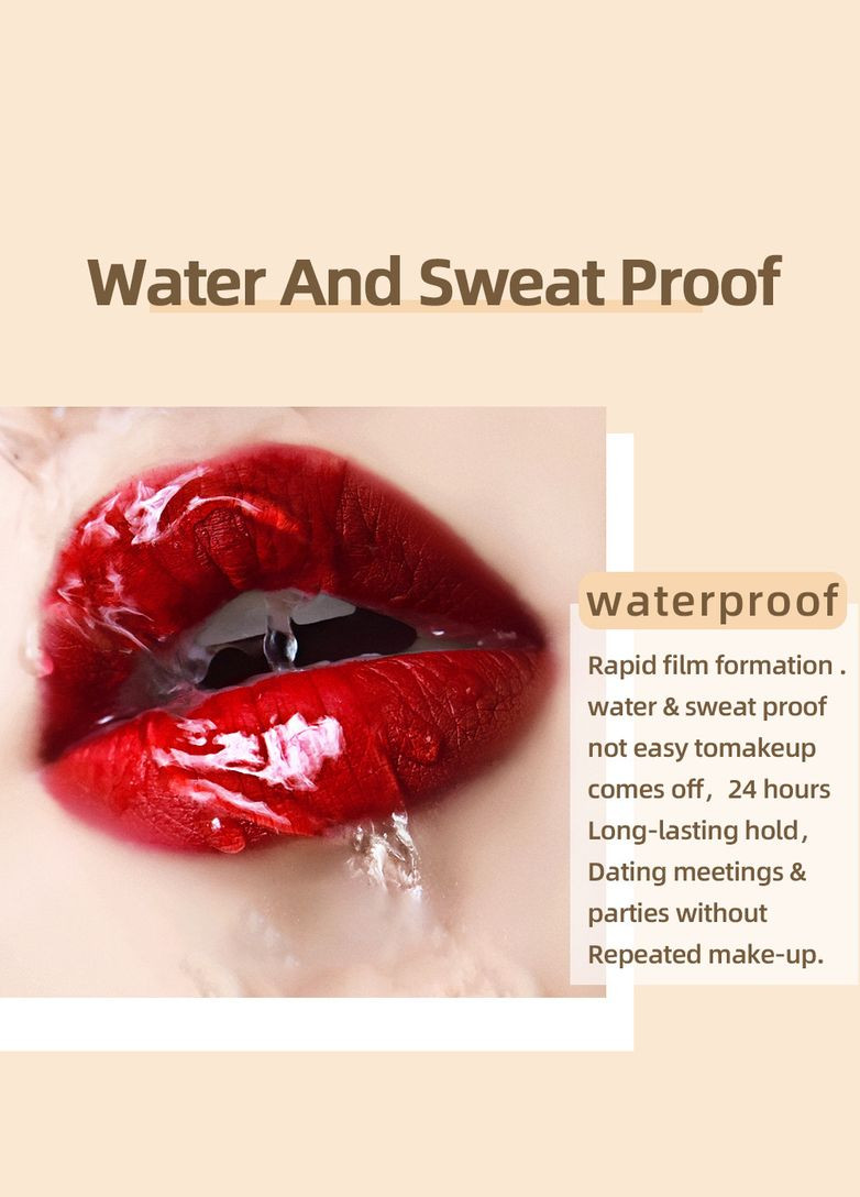 Губная помада №6 водостойкая матовая Qibest (311603931)