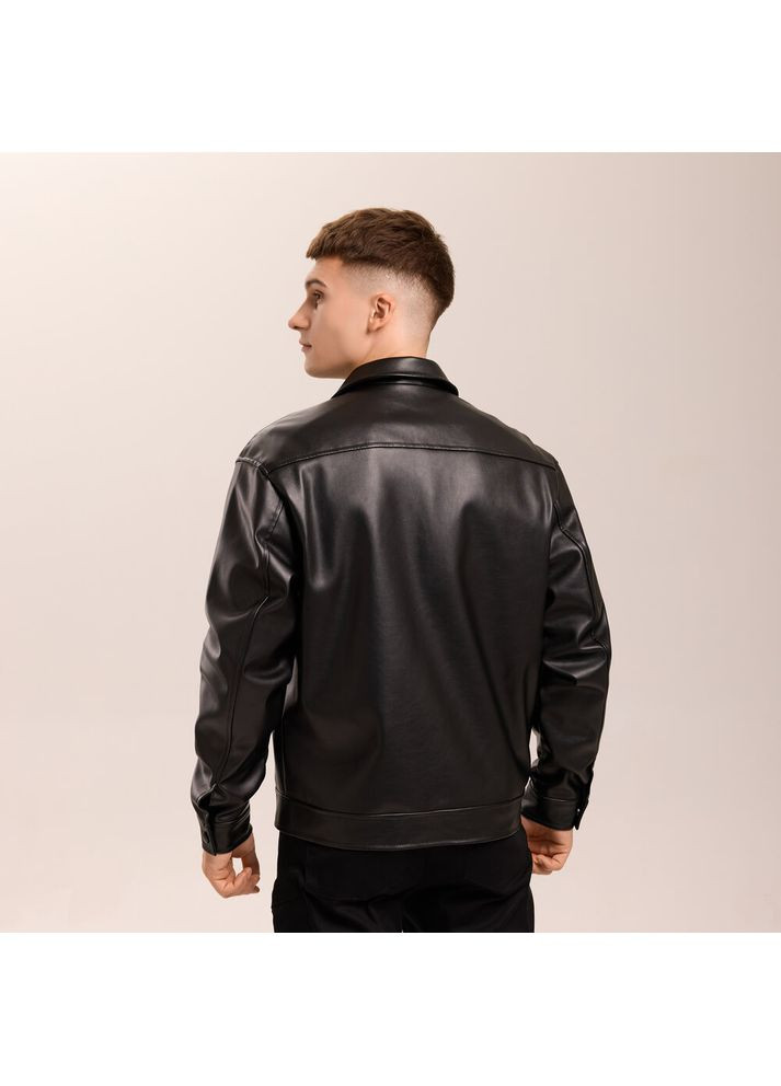 Черная демисезонная куртка arkon черный Pobedov