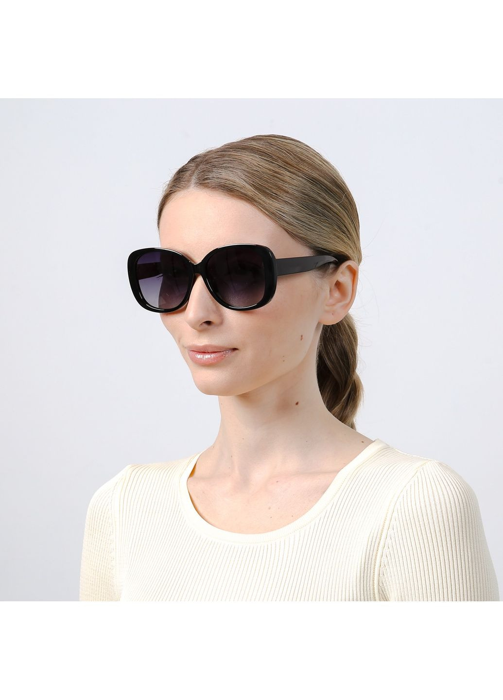 Сонцезахисні окуляри з поляризацією Фешн-класика жіночі LuckyLOOK 746-770 (325882833)