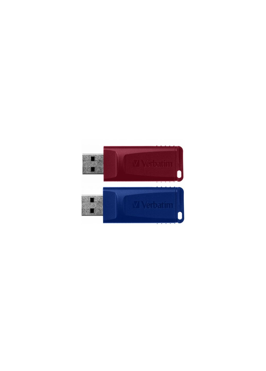 USB флеш накопитель 2x32GB Store'n'Go Slider Red/Blue USB 2.0 (49327) Verbatim 2x32GB Store'n'Go Slider Red/Blue USB 2.0 (366699611)