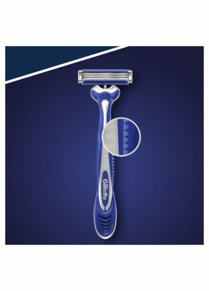 Станок для гоління Gillette blue 3 comfort одноразова 8 шт. (268147602)