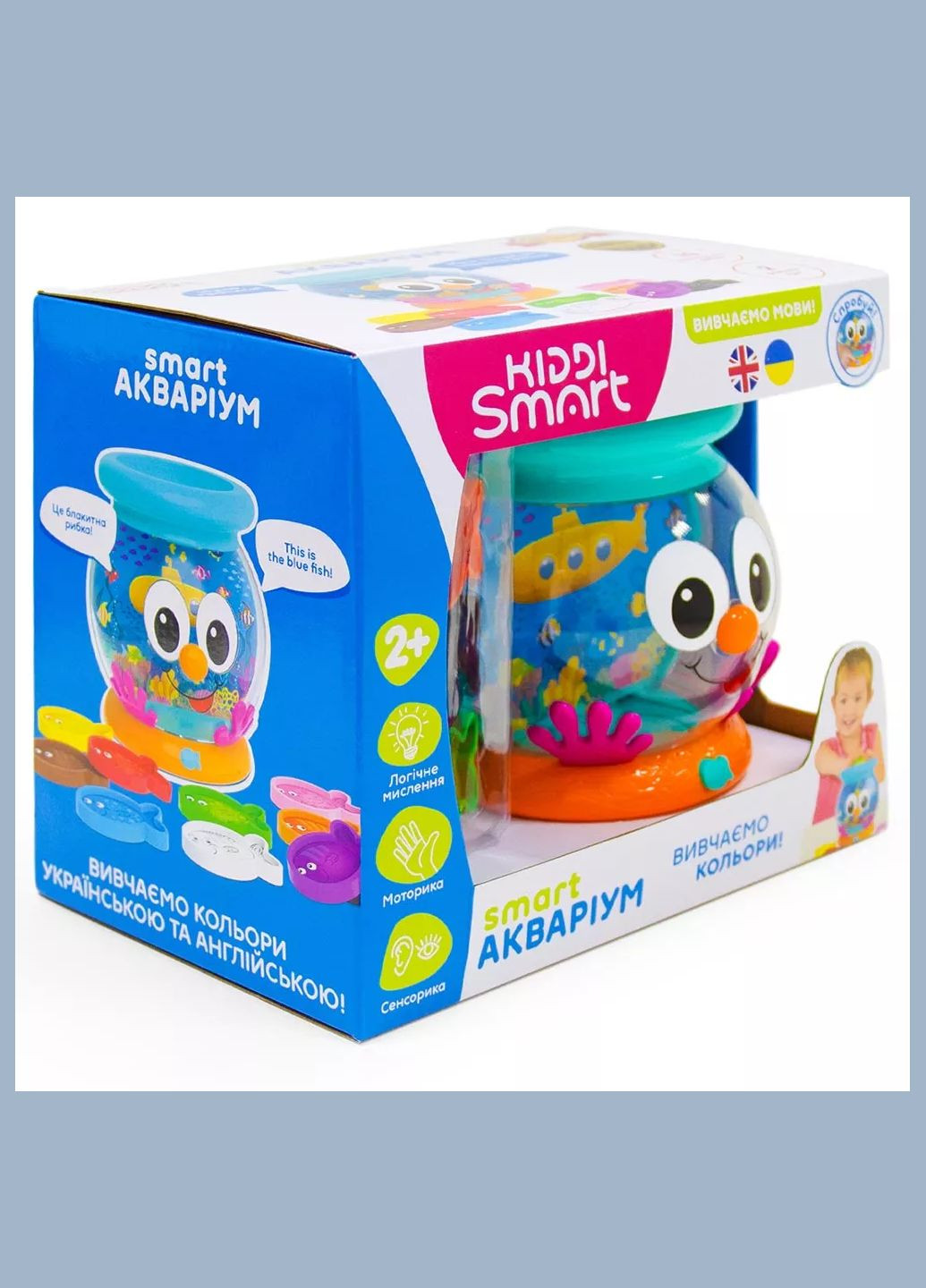 Интерактивная игрушка Аквариум украинский и английский язык (207659) KIDDI SMART (326806222)