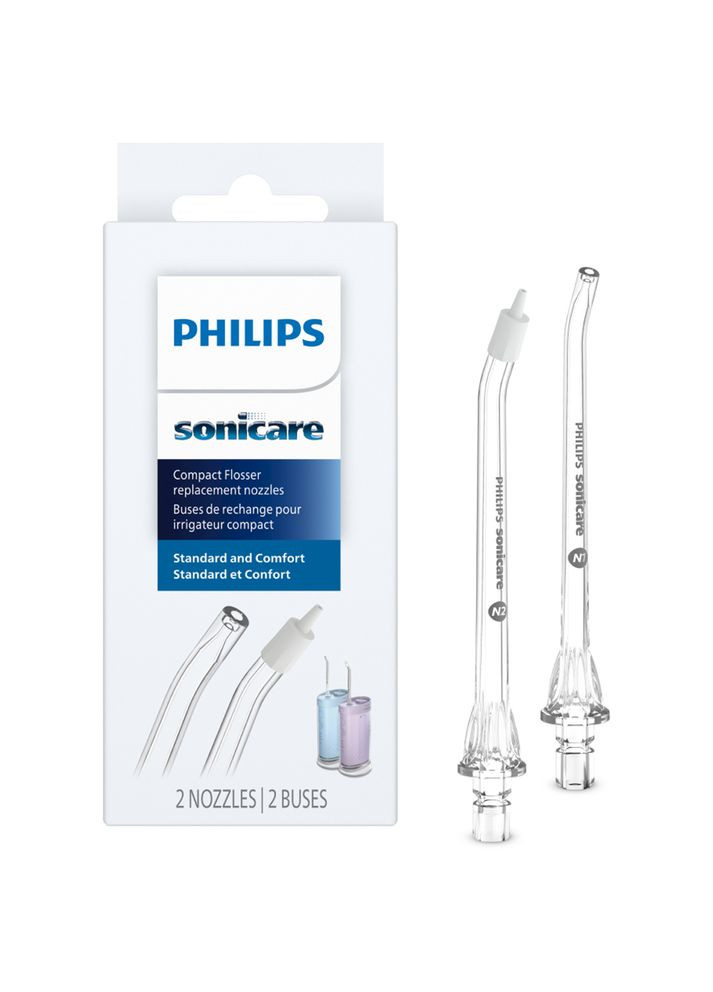 Насадки для іригатора Sonicare HX3072/00 Compact Flosser 1000 Philips (363838014)