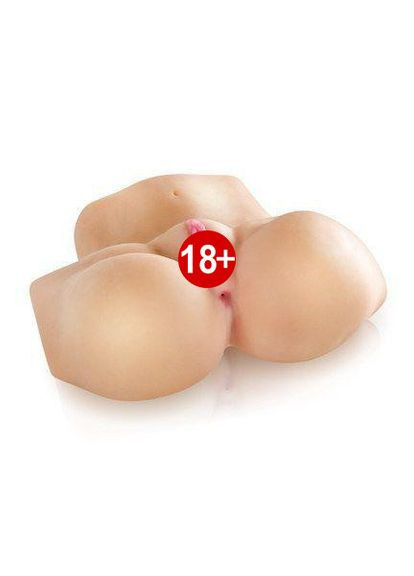 Мастурбатор-півторс Real Body — Hot Girl, два входи: вагіна та попка No Brand (303887247)