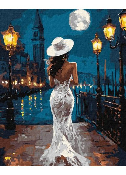 Картина по номерам - У причала ©art_selena_ru 40х50 см IDEYKA (362083145)