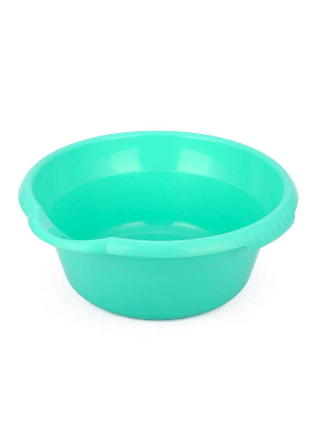 Таз 10л "Медея" з носиком бірюзовий МЕД (356458584)