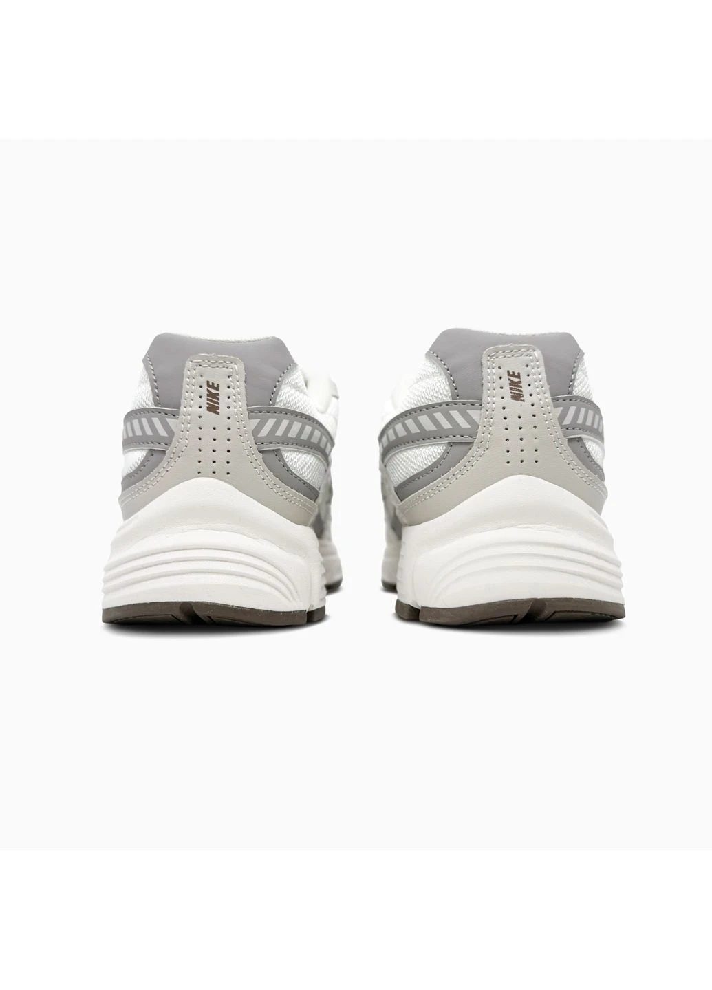 Белые демисезонные кроссовки мужские и женские nike initiator phantom white beige | найк инициатор белые No Brand