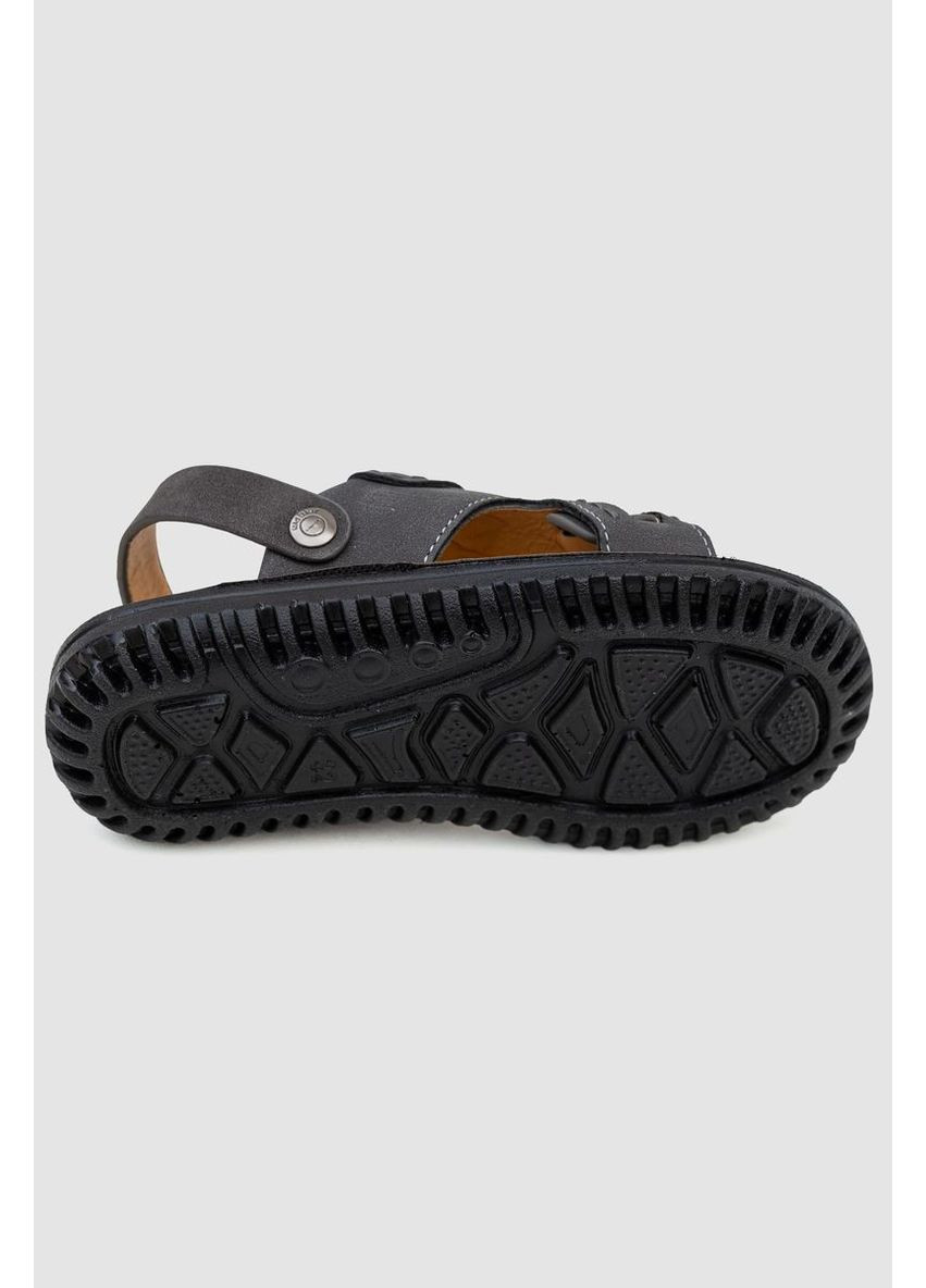Темно-серые сандалии детские для мальчика, 243rl9108 Paliament