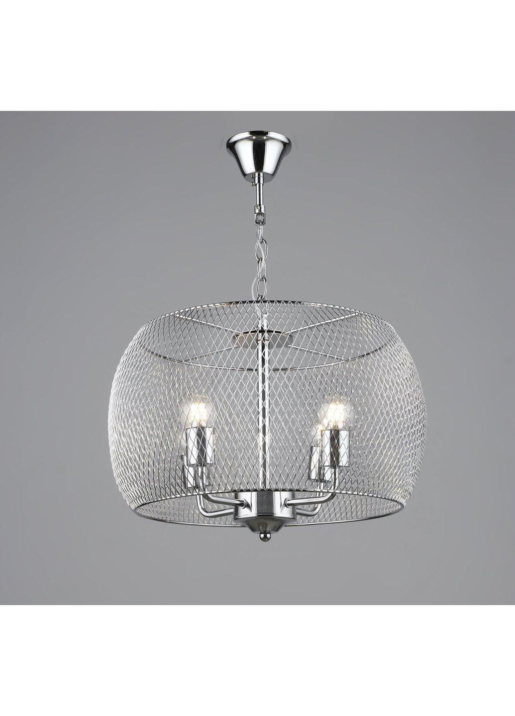 Люстра подвесная в стиле лофт металлическая B S2456/4 CH хром Sirius (342070574)