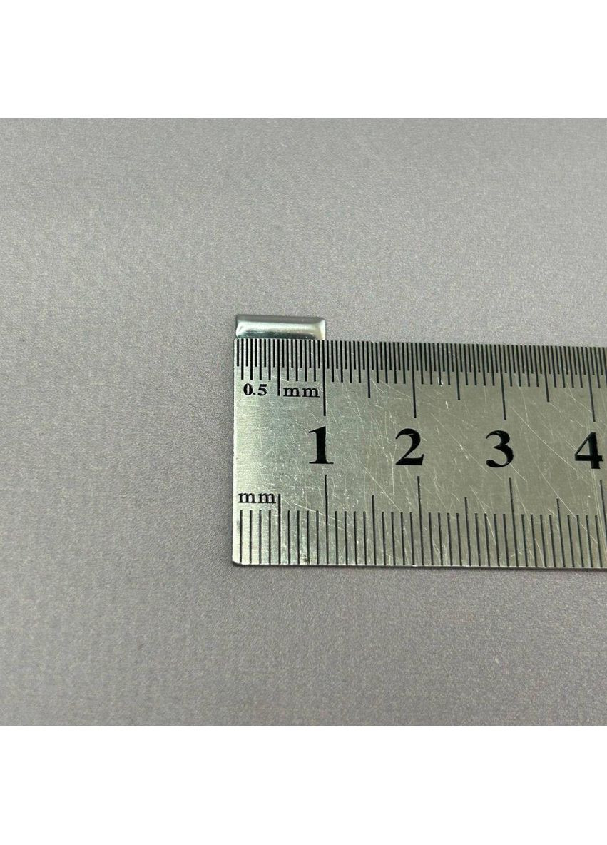 10 г – металлостразы термоклеевые, прямоугольник 3х10 мм – серебро Plus-plus (352747423)