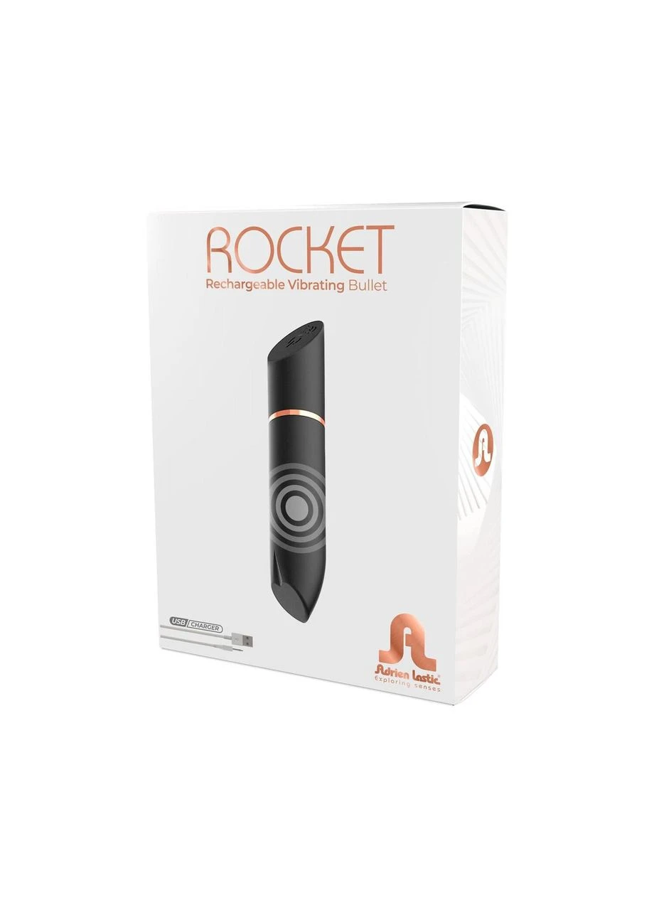 Вібропуля чорна Rocket Black Adrien Lastic (315014942)
