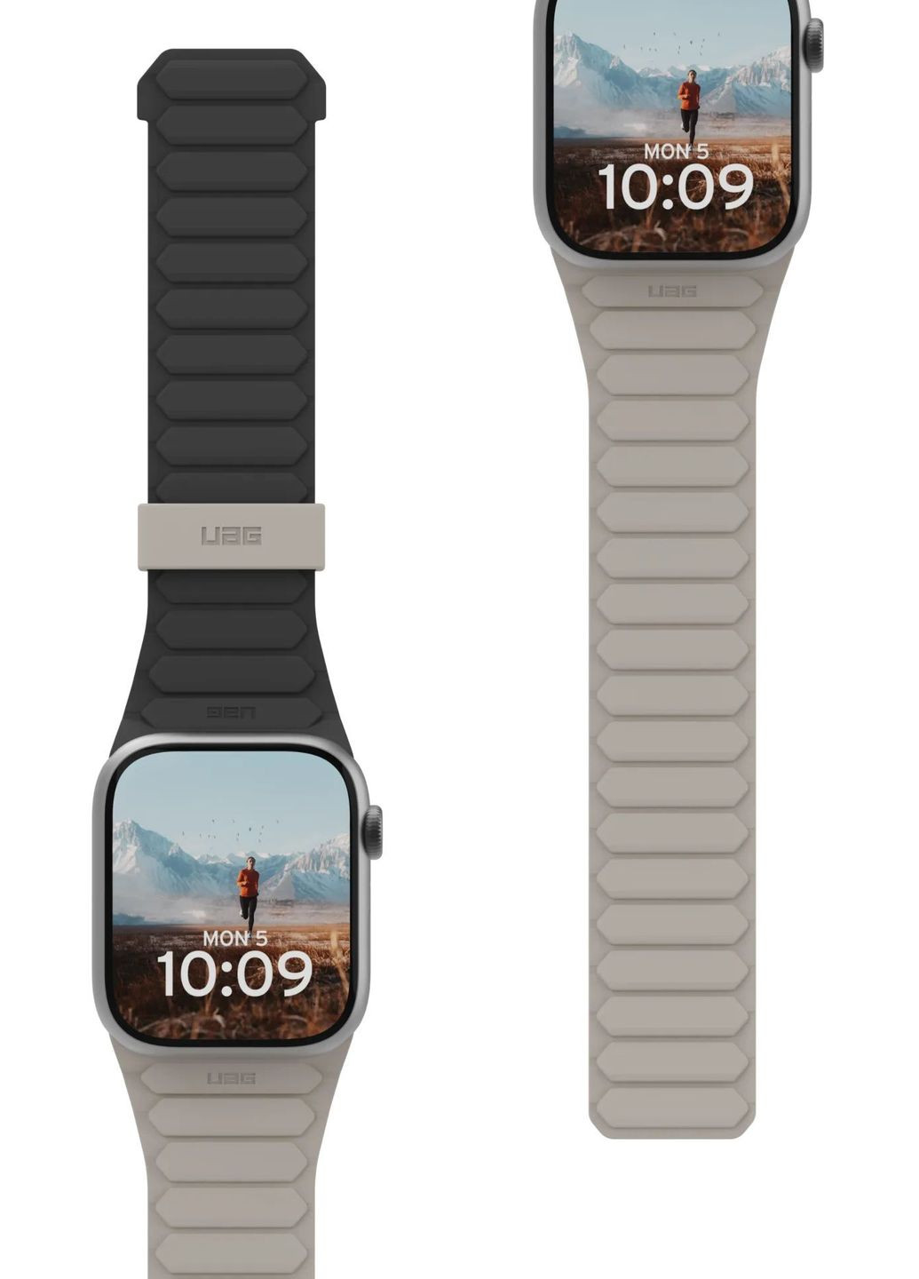 Ремінець для Apple Watch Ultra 2/Ultra-49-45-44-42mm, Pathfinder, Black/Titanium UAG (317558437)