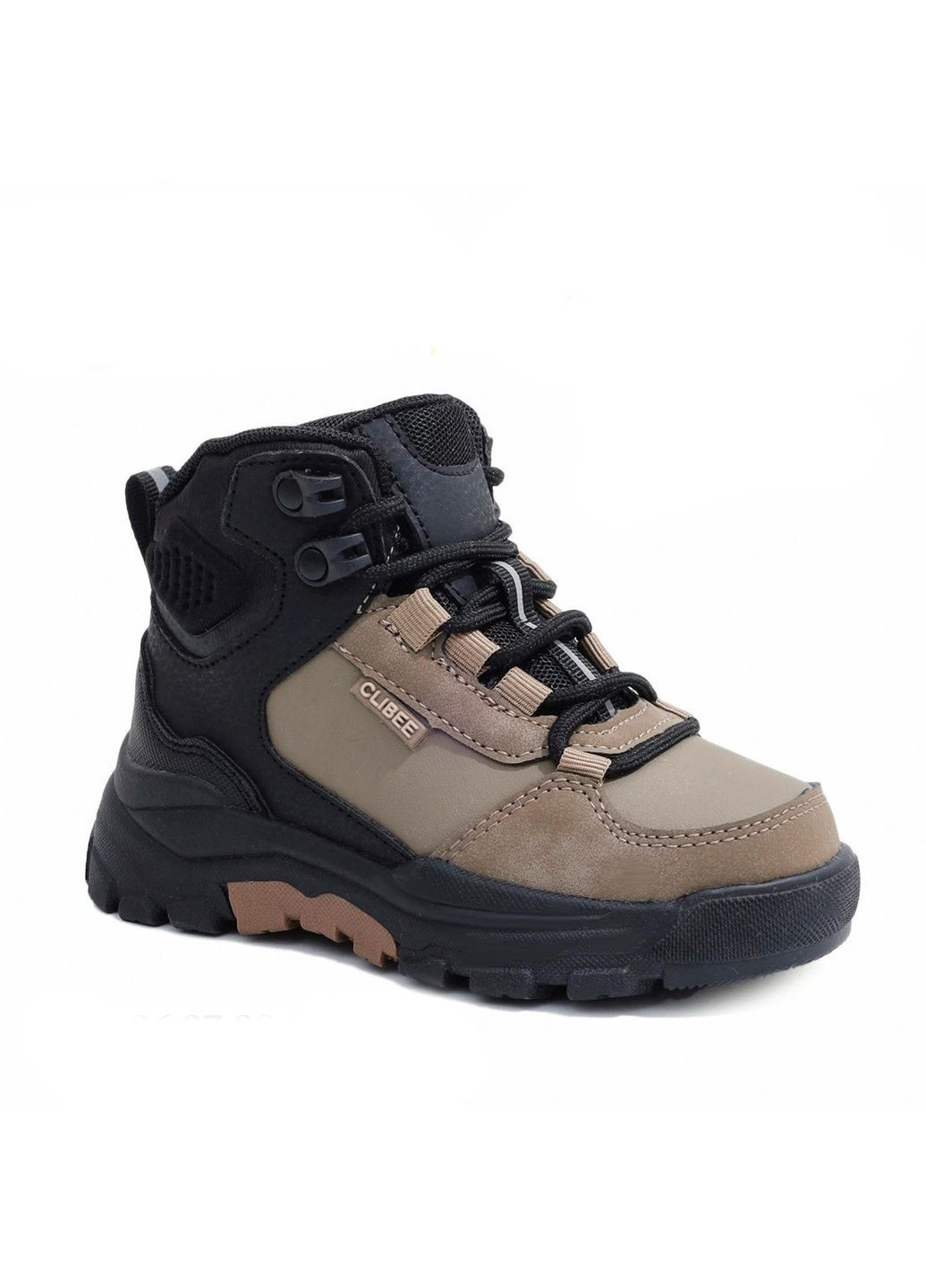 Коричневые повседневные осенние демисезонные ботинки Clibee