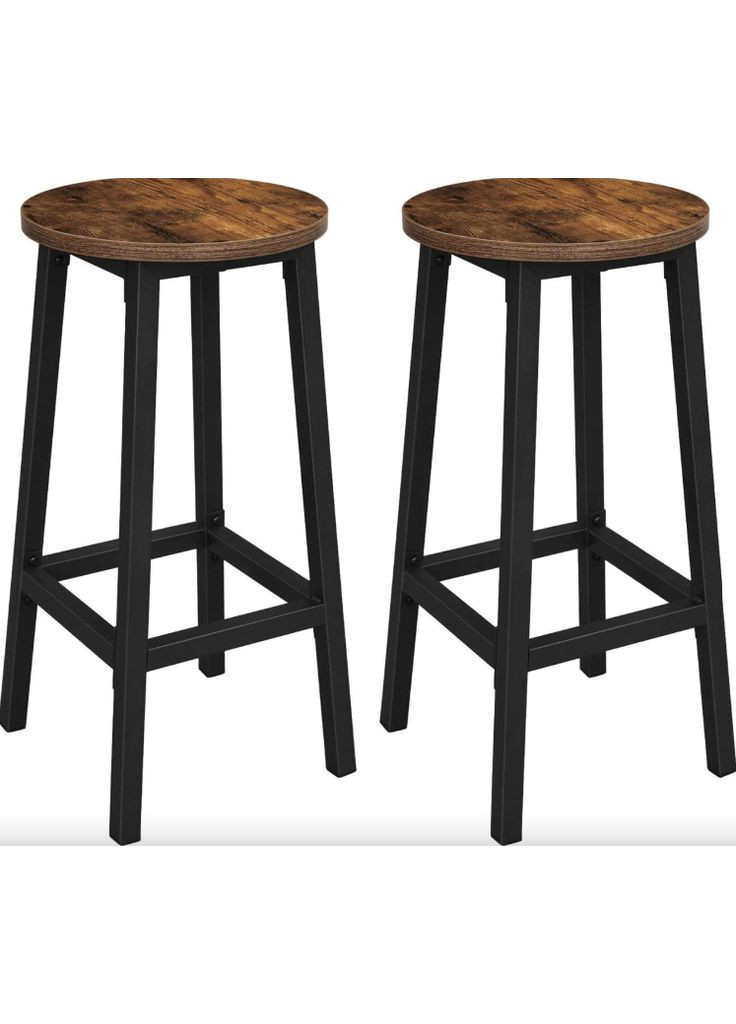 Барний стілець Halmar 2 штуки в стилі Loft Leobert (323136221)