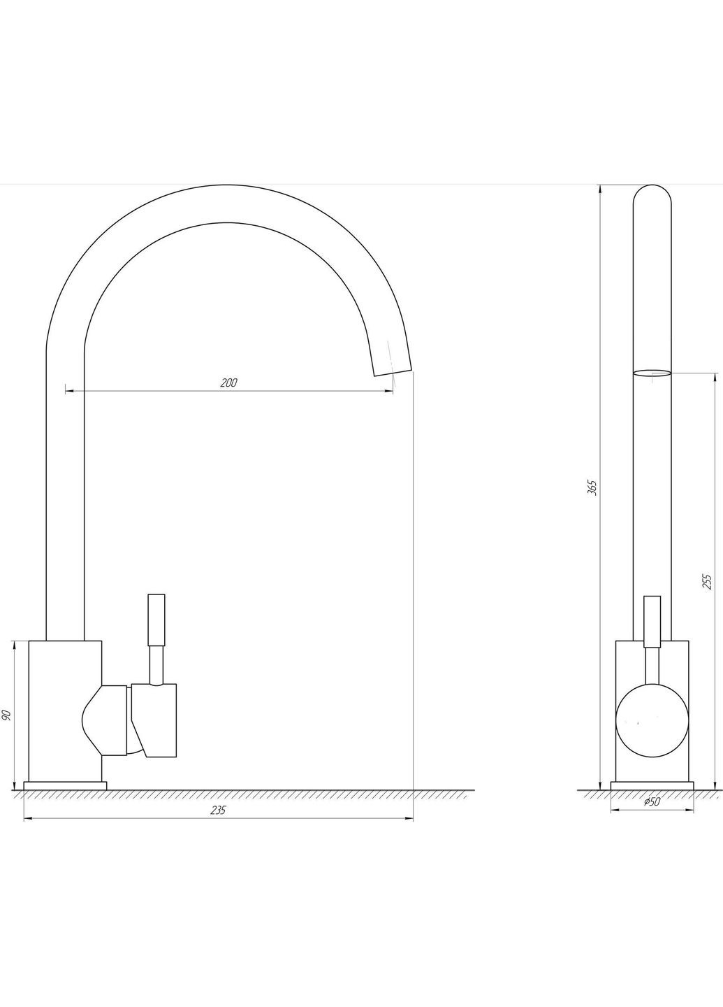 Смеситель для кухни ALPEN MS1-203S MixMIRA (335040358)