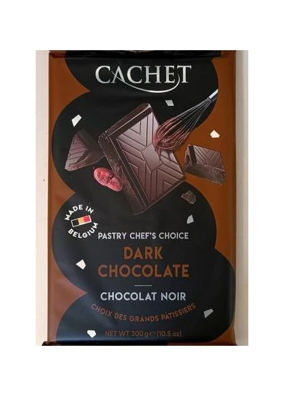 Черный шоколад Cachet 54% какао 300г No Brand (385250690)