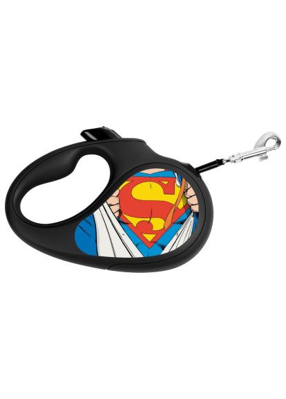 Повідок для собак R-leash "Супермен Герой" L до 50 кг 5 м (8126-1008-01) WAUDOG R-leash &quot;Супермен Герой&quot; L до 50 кг 5 м (366519106)