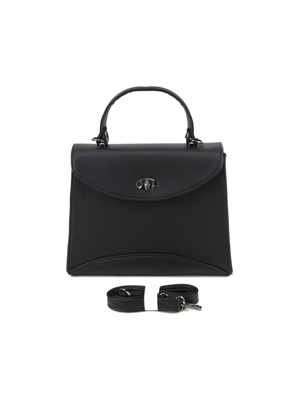 Женская сумка-портфель 730170 черная Voila (348418676)