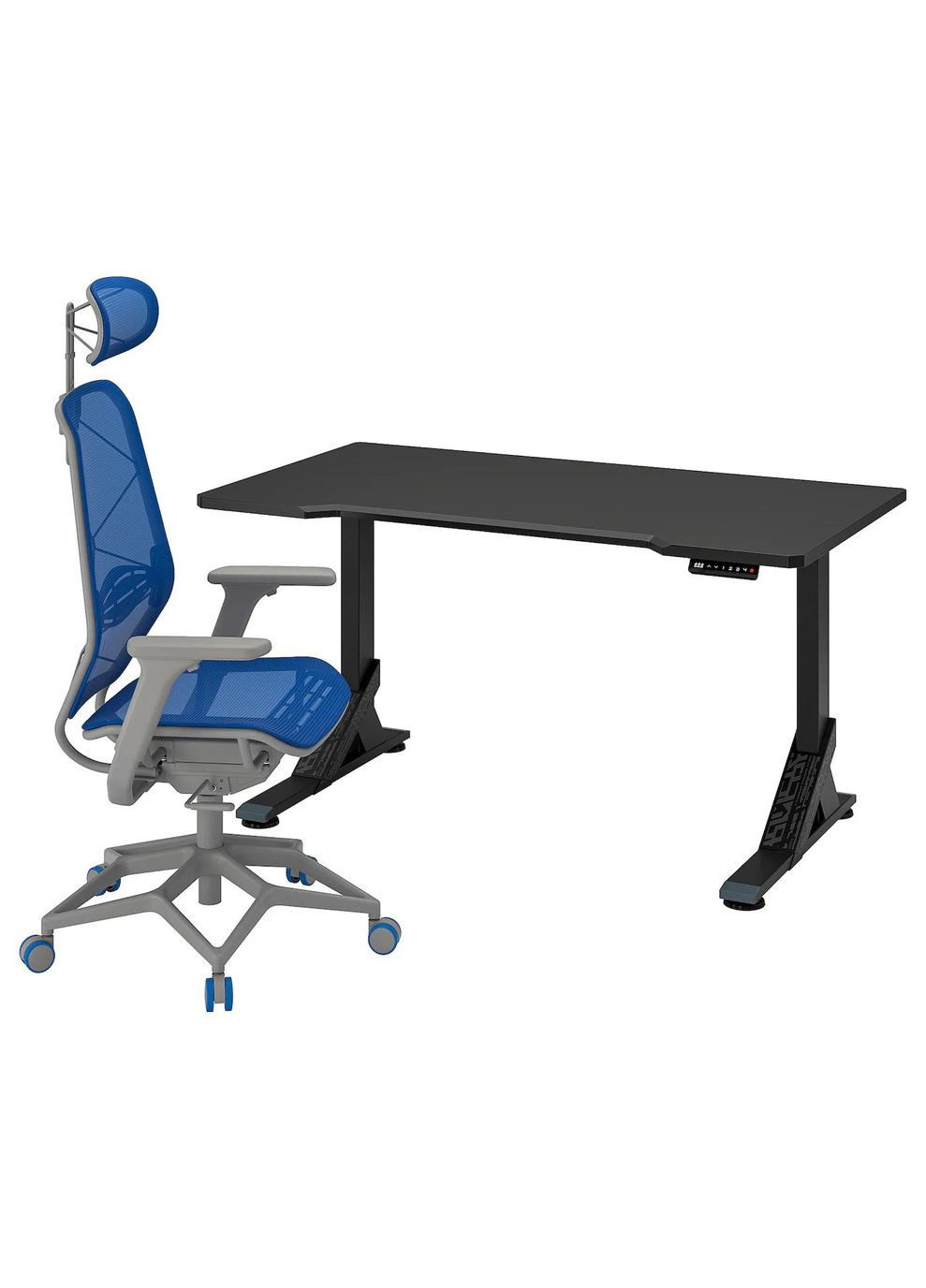 Ігровий стіл і стілець ІКЕА UPPSPEL / STYRSPEL 140х80 см (s29491408) IKEA (278407306)
