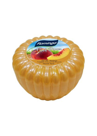 Гелевий освіжувач повітря "Персик", 150 мл Flamingo (301868357)