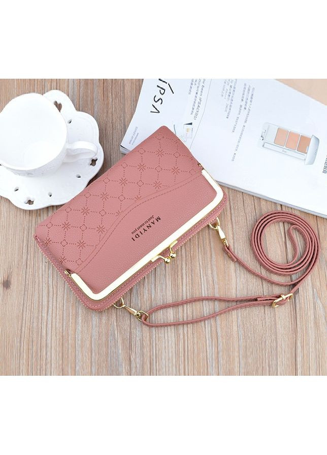 Женская мини сумочка клатч Розовый (1189ДКр) No Brand сумка (353496840)