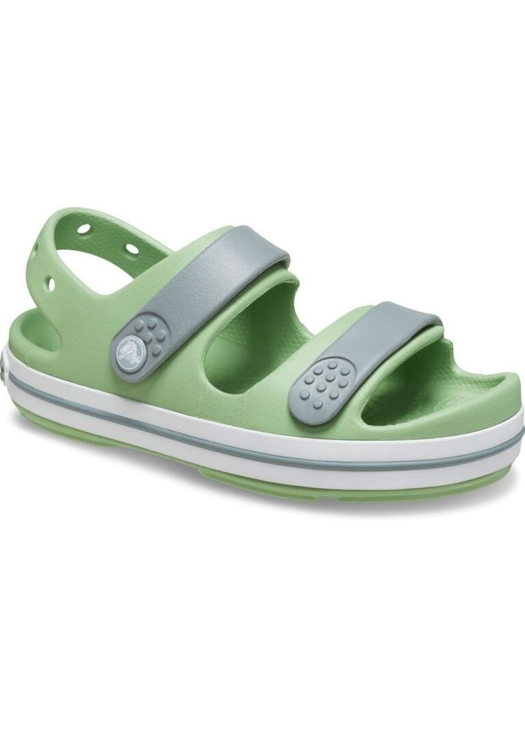 Салатовые крокс крокбенд сандали детские toddler crocband™ cruiser sandal Crocs