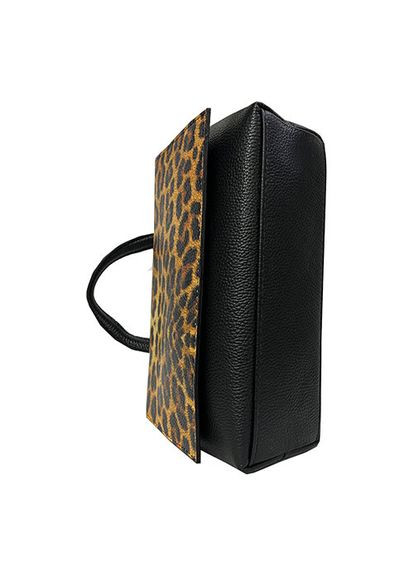 Сумка жіноча чорна шкіряна італійська (Д/Ш/В) 29/9/19,5(см) Felicita (336377573)