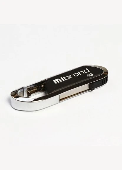USB флеш накопичувач (MI2.0/AL4U7G) Mibrand 4GB Aligator Grey USB 2.0 (295930376)