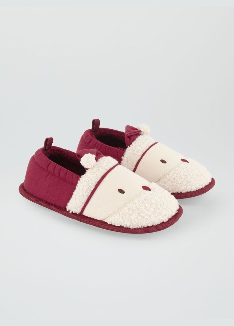 Капці для дому,червоний з принтом, Kiabi (306817627)