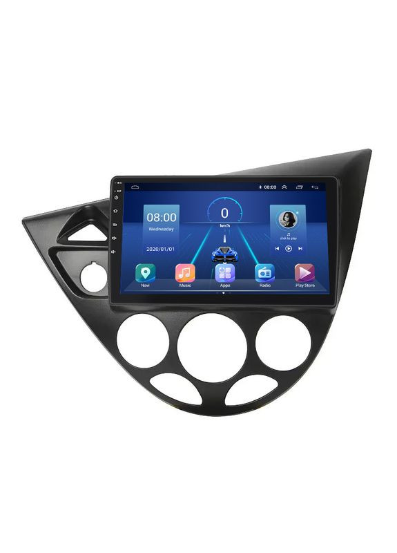 Магнітола для Ford Focus I 1998-2001г 9" 4/64Gb 4G Wi-Fi GPS Top Форд Фокус 2 шт. Lesko (336193018)