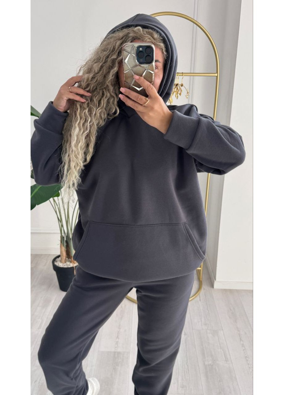 Женский теплый костюм с капюшоном Fashion (362476061)