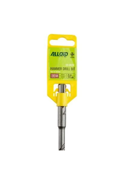 Бур по бетону SDS-plus S4 QUADRO 8x210мм Alloid (386232566)