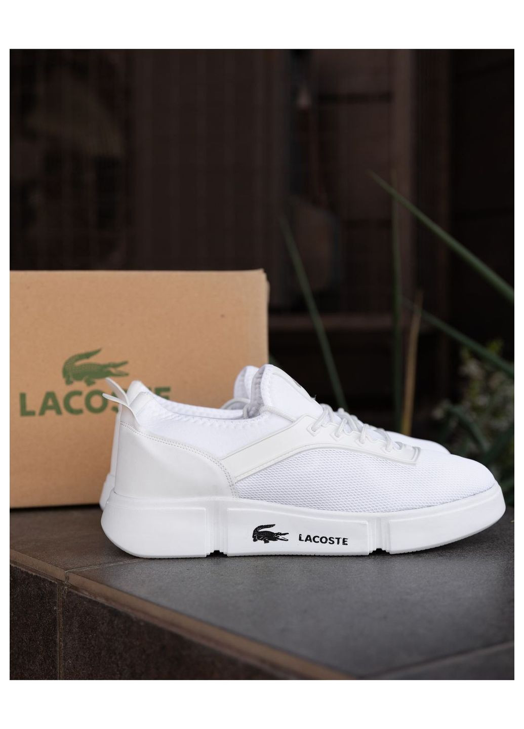 Білі всесезонні кросівки No Brand