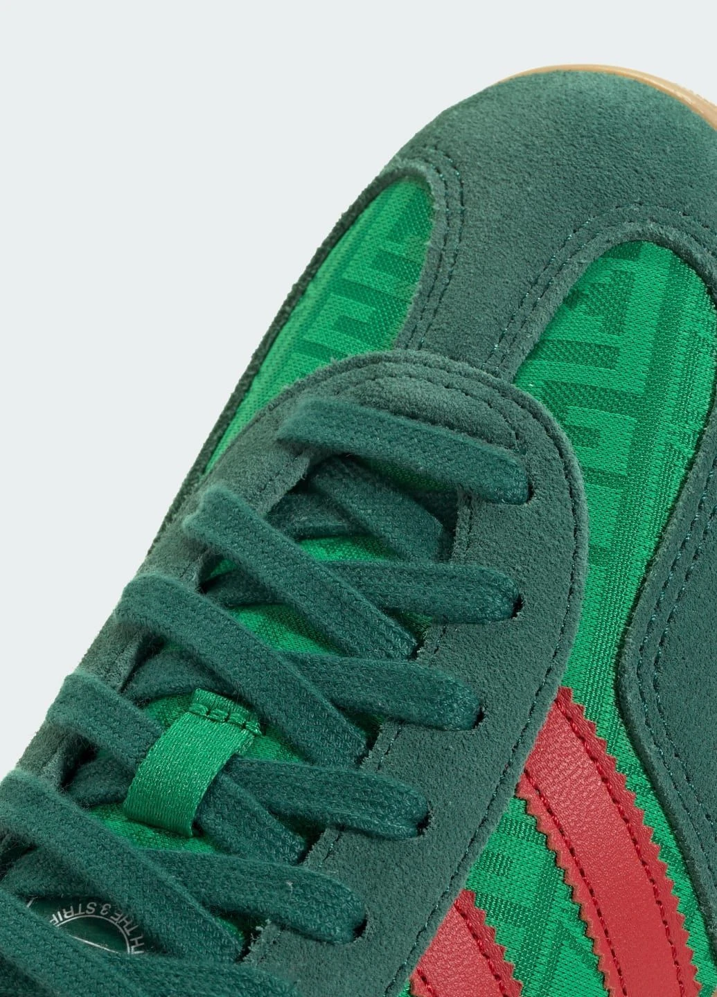 Зелені кросівки gazelle indoor літні adidas