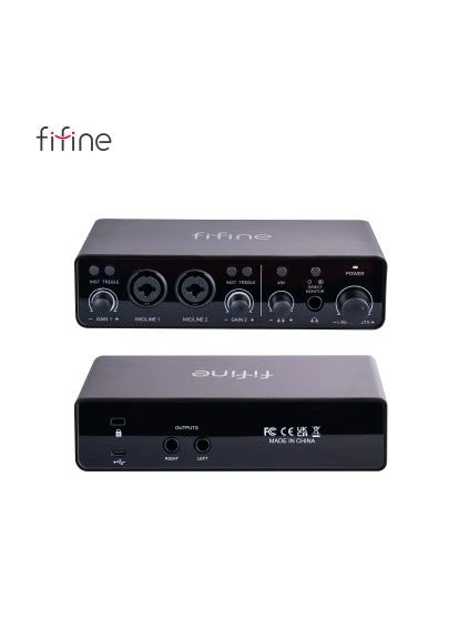 Аудіоінтерфейс Ampli 3 Fifine (397877618)