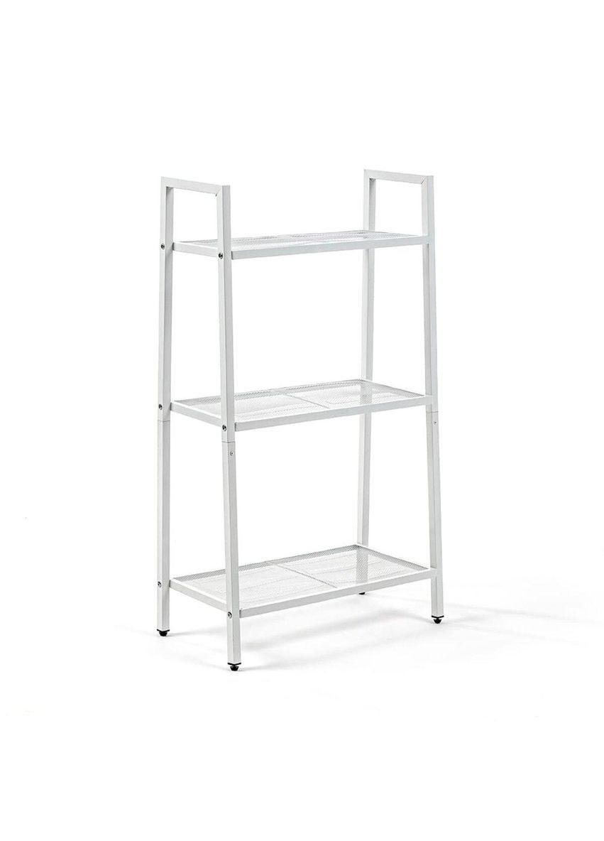 Стеллаж-этажёрка трехъярусная из металла 60х33х110см Белый SW-00002103 love-shopping Sticker Wall (354661648)