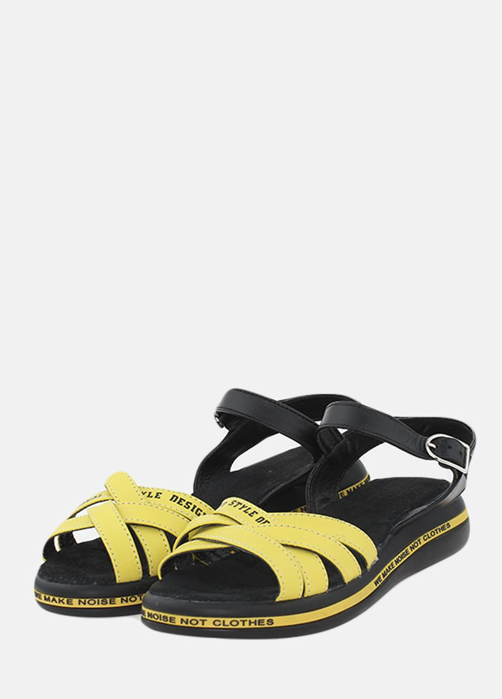 Босоніжки W4821 Жовтий Foletti (294331267)