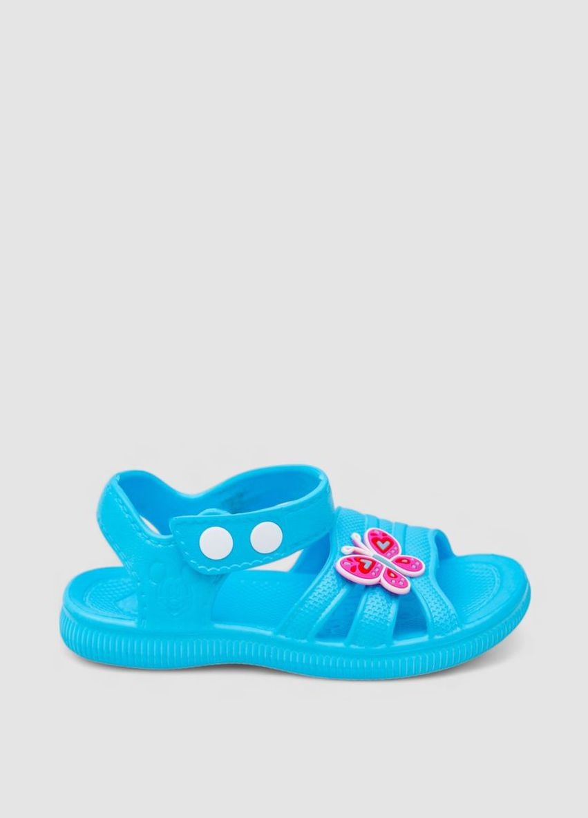 Голубые сандалии для девочки Ager