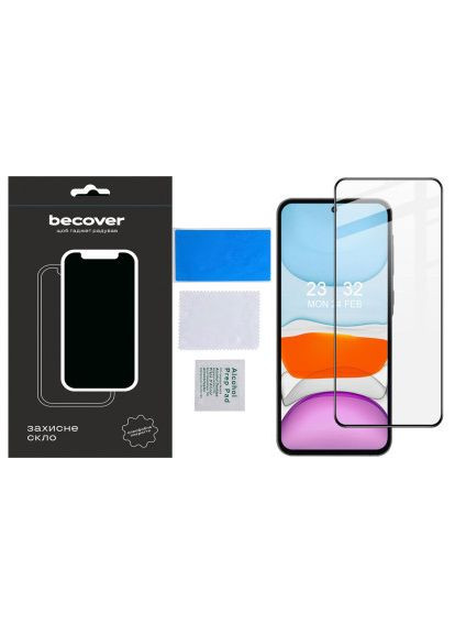 Стекло защитное (710932) BeCover Samsung Galaxy A55 5G SM-A556 Black (366521704)