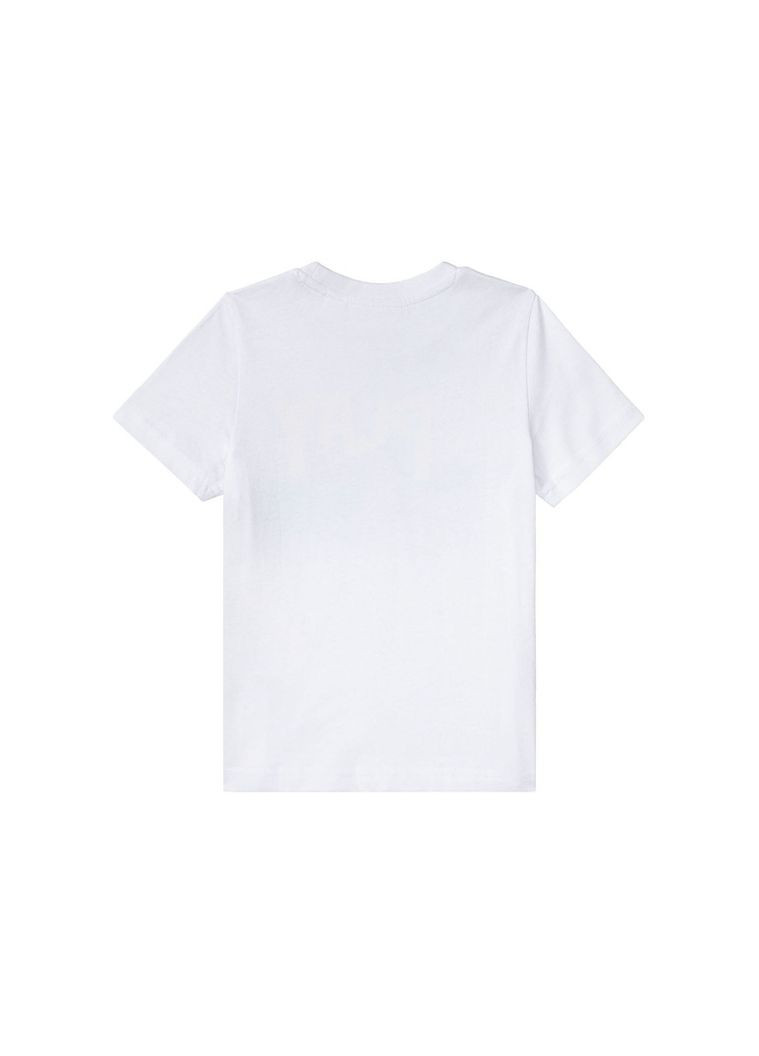 Біла демісезонна футболка бавовняна з принтом для хлопчика щенячий патруль 373318 білий Disney