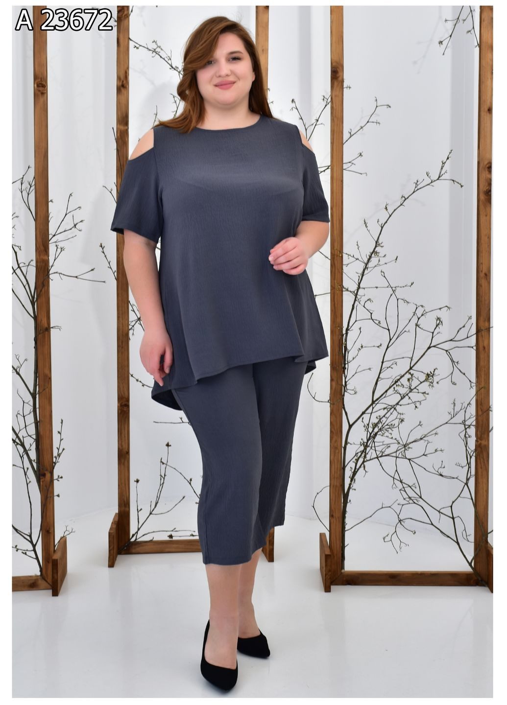 Женский костюм летний большого размера SK (331601229)