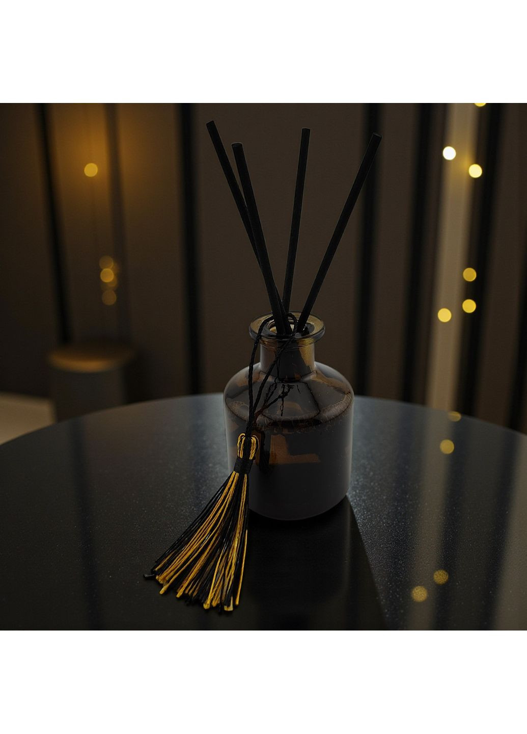 Аромадифузор Грейпфрут парфум для дому з ефірною олією тростинними паличками натуральний аромат Чорний 160_3_0_9C No Brand (369667777)