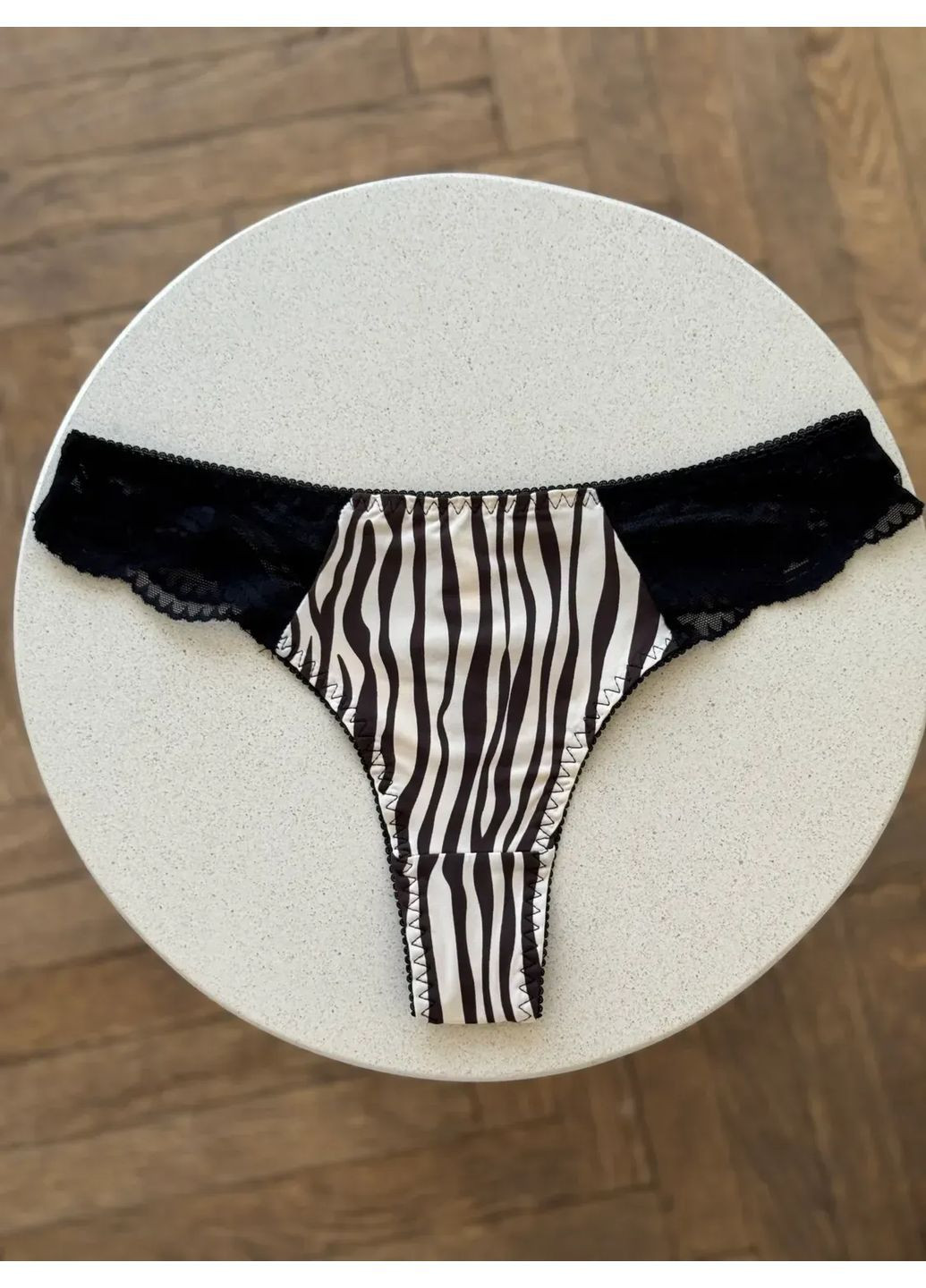 Жіночі трусики з мереживом твариним принтом набір трусів жіночих 4 шт комплектом труси для дівчат No Brand Стрінги (371996704)