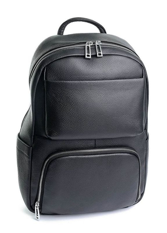 Жіночий шкіряний рюкзак чорний No Brand (292557734)