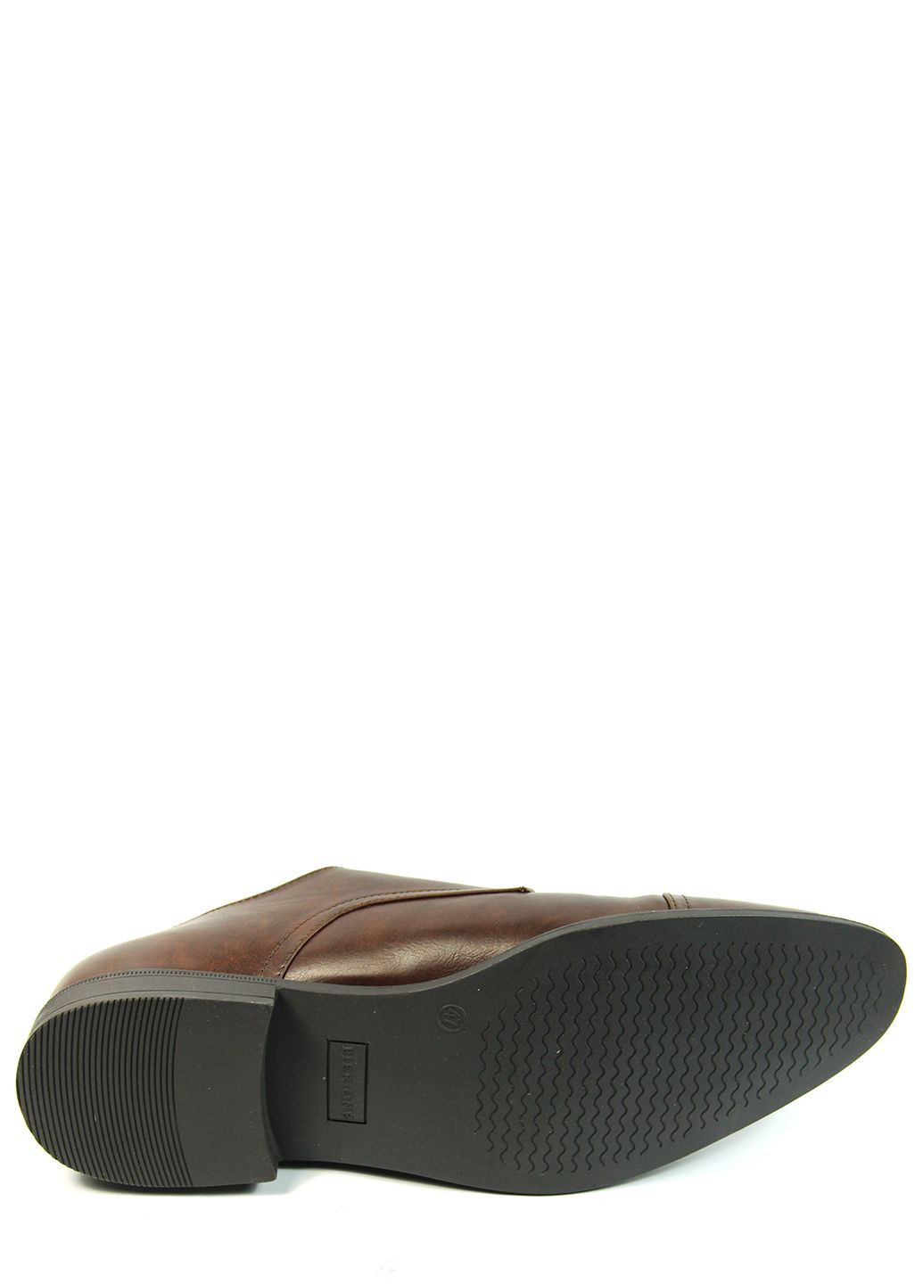 Коричневые кэжуал мужские монки Pier One с ремешком