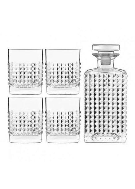 Набор для виски Elixir из 5 предметов 4+1 шт/уп! (A011490) Luigi Bormioli (315150579)