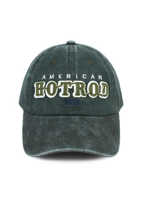 Бейсболка american HOTROD 1959 100% коттон Регулируемый Размер Темно Серый (27109) Beani'qe (328264965)