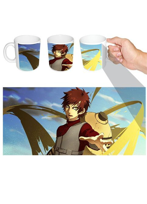 Чашка белая аниме Наруто Гаара (z0324) No Brand (327003557)