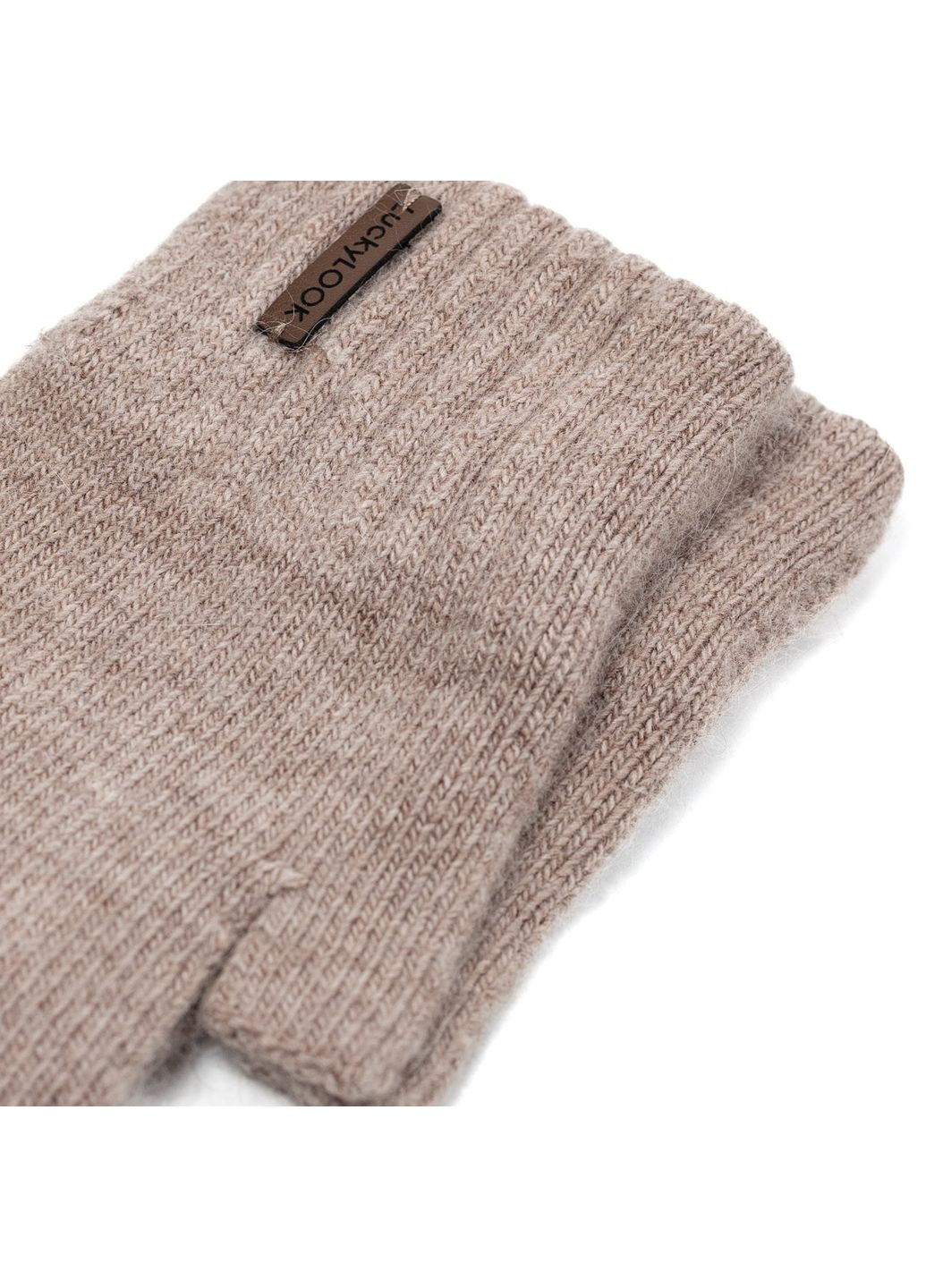 Мітенки жіночі вовна бежеві МЕЛОРА LuckyLOOK 621-763 (322789339)