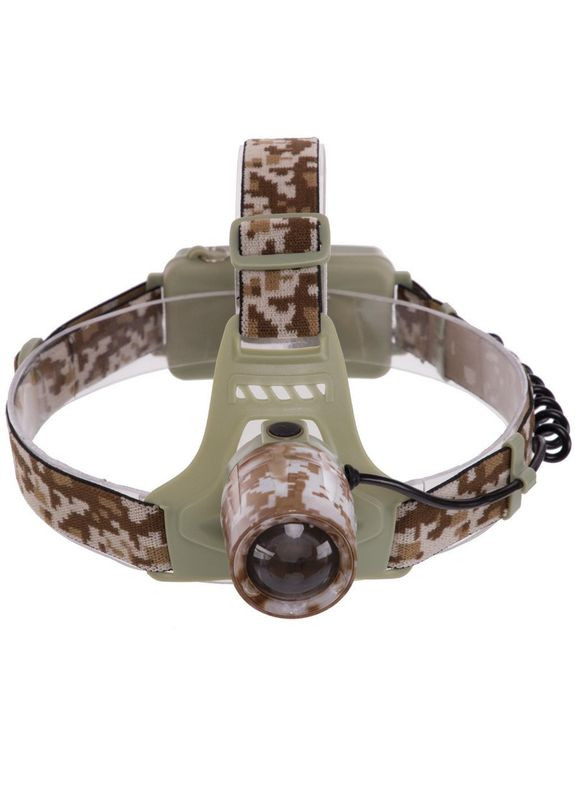 Ліхтарик налобний (пластик, на акумуляторі 18650, Камуфляж Marpat) (SY-8065M_Камуфляж Marpat) SP-Sport (361436692)